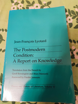 Jean-François Lyotard The Postmodern Condition