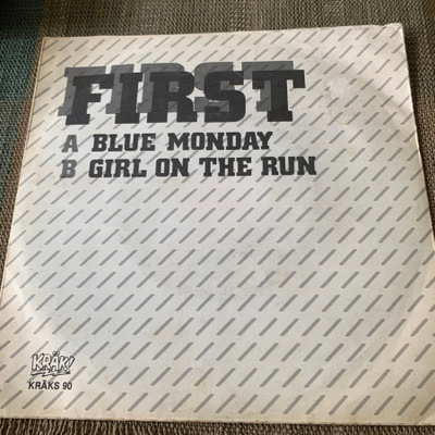 FIRST: Blue Monday * Girl On The Run * FIN 1986
