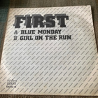 FIRST: Blue Monday * Girl On The Run * FIN 1986 - pikkukuva 1