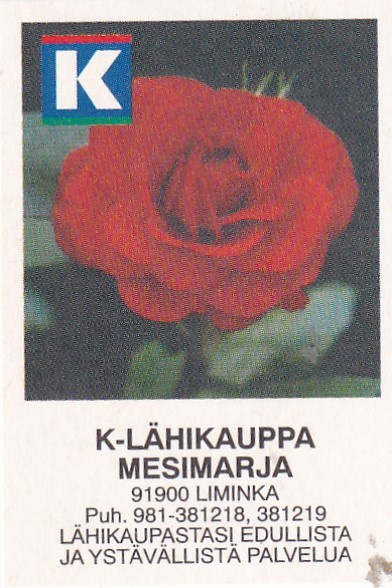 Liminka, K - LähiKauppa Mesimarja , Kesko  , 7/12