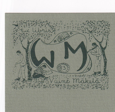 Ex Libris, Väino Mäkelä , b676