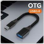 USB C - USB A OTG-adapteri - 10Gbps #31144 - pikkukuva 1