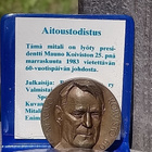 Mauno Koivisto mitali - Aitoustodistuksella ja Leimalla - pikkukuva 3