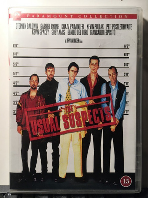 THE USUAL SUSPECTS, DVD, Singer, Del Toro, Spacey