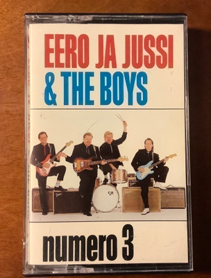 EERO JA JUSSI&THE BOYS:” numero 3”, C-kasetti