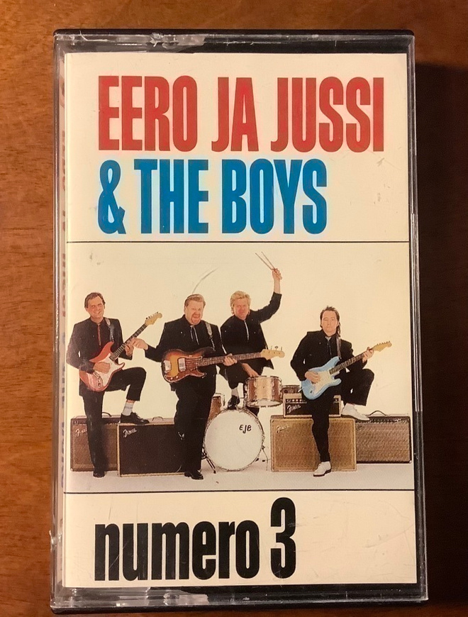 EERO JA JUSSI&THE BOYS:” numero 3”, C-kasetti