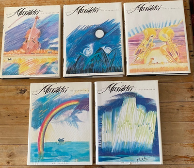 SUURI MUSIIKKI TIETOSANAKIRJA osat 1-5, WEILIN+ GÖÖS
