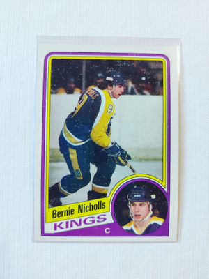 84-85 Topps - Bernie Nicholls