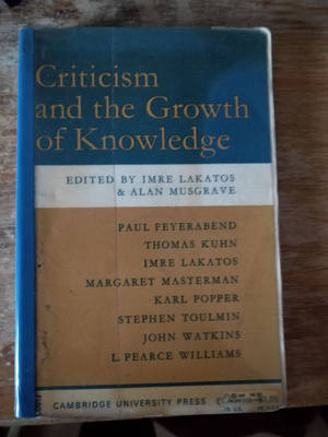 Lakatos et al. (ed), Criticism and the Growth of Knowledge