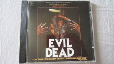 EVIL DEAD - Joseph LoDuca Sountrack OST (CD) *RARE*