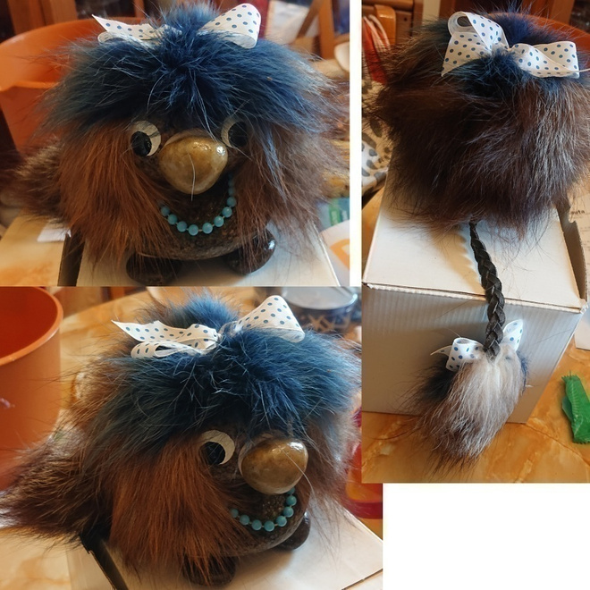 Peikko kivistä tehty