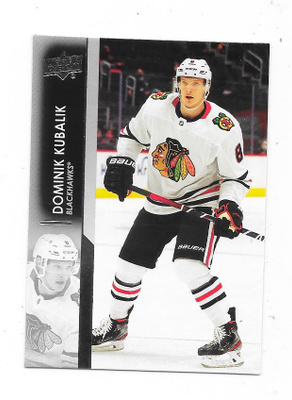2022-23 Upper Deck #41 Dominik Kubalik , Chicago Blackhawks