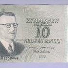 Suomi 10 mk v.1963 Litt. A P-104a (Alenius-Koivikko) - pikkukuva 1
