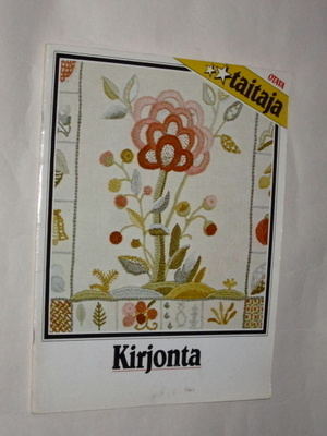 Otava: Taitaja 1982 - Kirjonta , opas kirjontaan