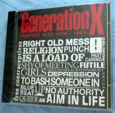 GENERATION X perfect Hits 1975-1981 CD uusi BILLY IDOL