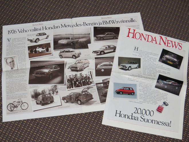 1984 Honda News 3 / 84 - suom - Veho - KUIN UUSI