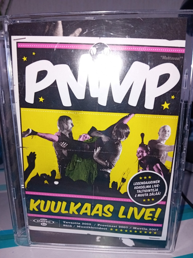 DVD PMMP KUULKAAS LIVE ( SIS POSTIKULU  )