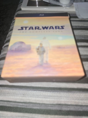 Star Wars: The Complete Saga – 9 Blu-ray – Episodit I–VI – s