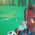 ISO 80 x 46 cm JULISTE KEKE ROSBERG NIMIKIRJOITUS PAINETTUNA - pikkukuva 3