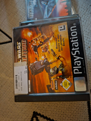 PS1 Star Wars Demolition CIB, saksankielinen