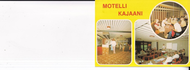 Kajaani, Motelli Kajaani,  sommitelmakortti  b686