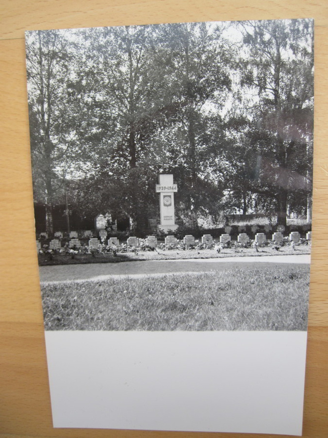 VANHA Valokuva Sankarihaudat Ulvila 1940-l