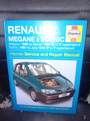 Korjausopas RENAULT MEGANE & SCENIC ( SIS POSTIKULU