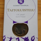 Suomi 5 € 2015 Urheilurahat - Taitoluistelu, Proof - pikkukuva 1
