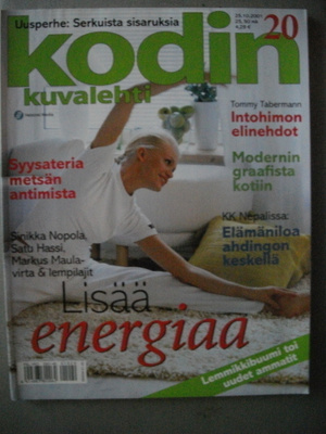 Kodin Kuvalehti Nro 20/2001 (17.3)