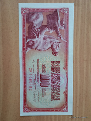JUGOSLAVIA 100 DINARA
