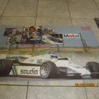 Keke Rosberg Williams FW08 Mobil VM juliste. noin 80x52 cm - pikkukuva 2