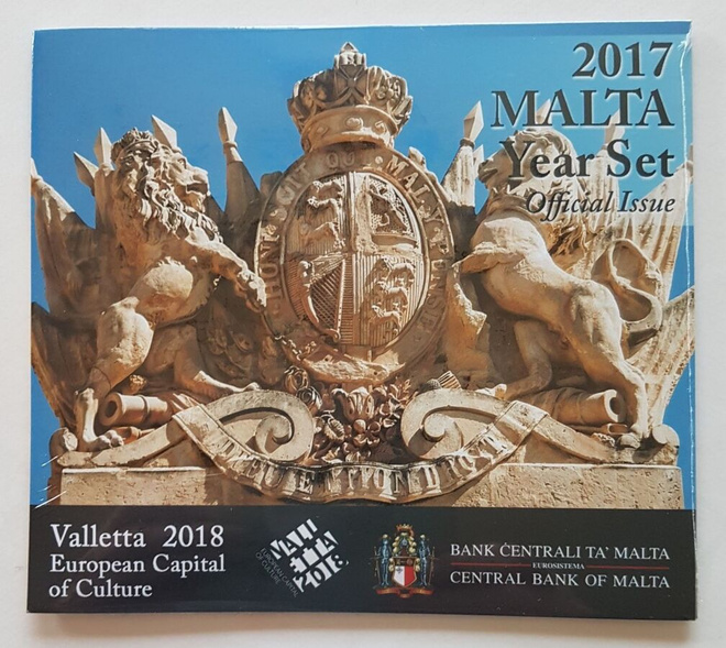 MALTA 2017 rahasarja 1c-2e Valletta