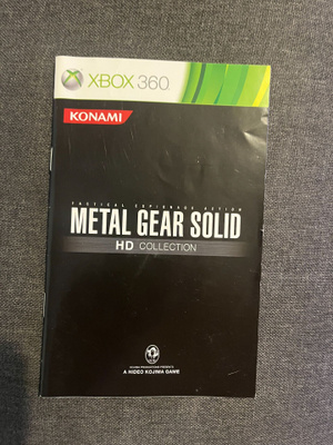 Metal Gear Solid HD Collection Ohjekirja