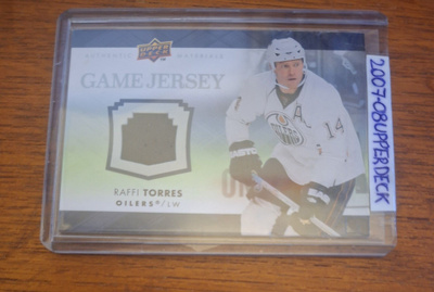 2007-08 Upper Deck -Game Jerseys