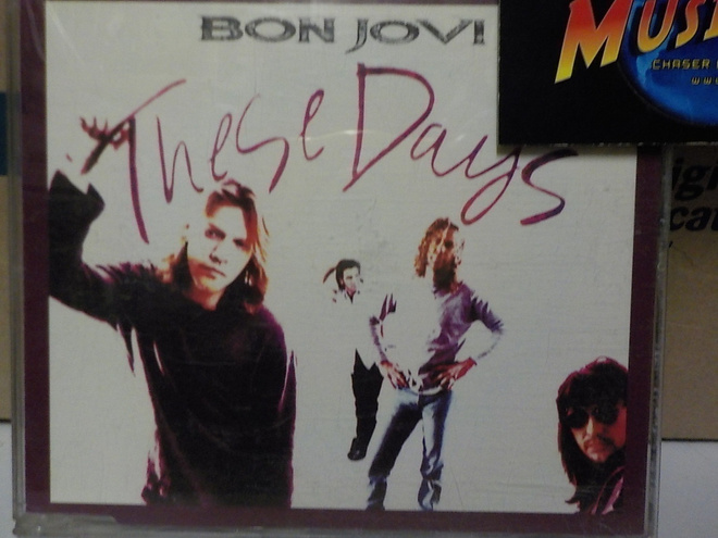 BON JOVI - THESE DAYS UK PROMO CDS