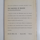 Alfred North Whitehead : The function of reason - pikkukuva 2