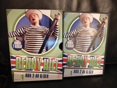 THE BENNY HILL SHOW BOX 2 2DVD Ruotsijulkaisu