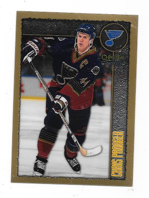 1998-99 OPC Chrome #181 Chris Pronger , St Louis Blues