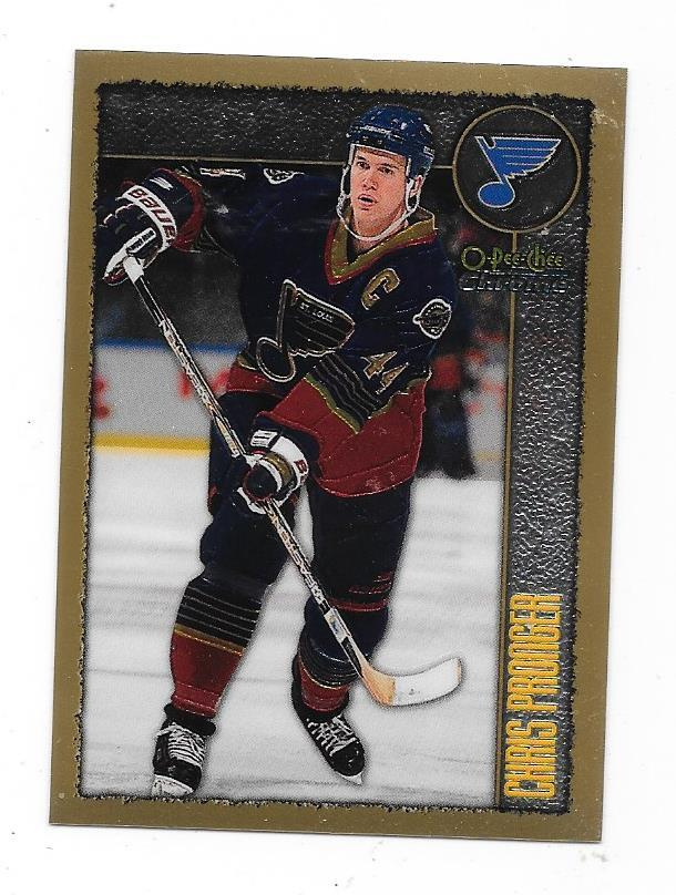1998-99 OPC Chrome #181 Chris Pronger , St Louis Blues