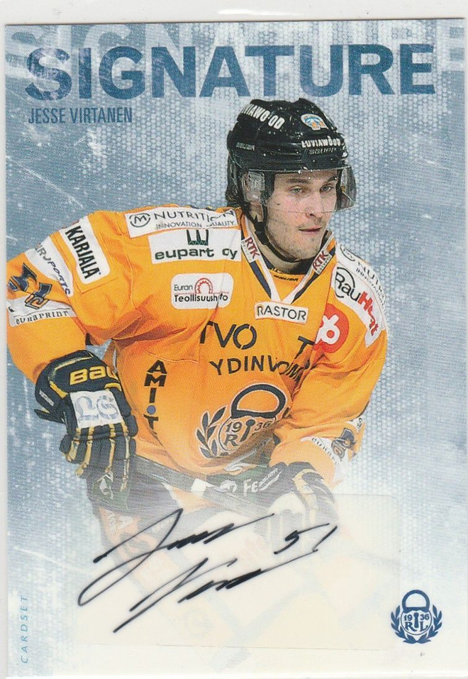 2016/179 Cardset Signature Jesse Virtanen , Lukko