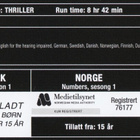 NUMEROT (Numb3rs): Kausi 1 (2005) 4DVD - pikkukuva 5