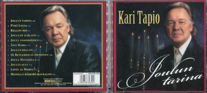 KARI TAPIO . JOULU CD-LEVY . JOULUN TARINA