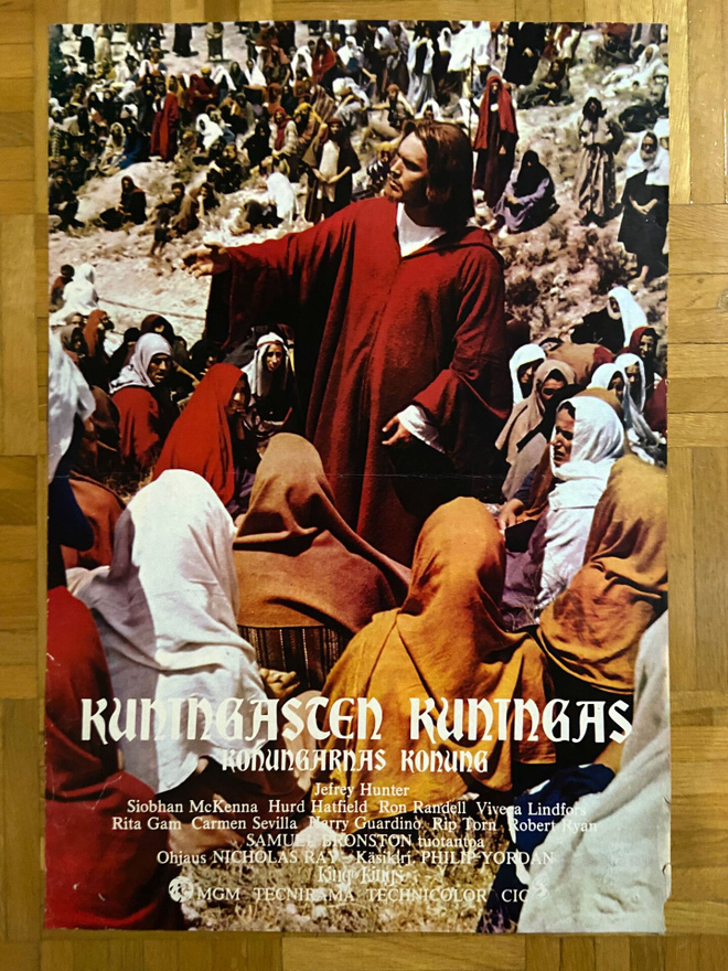 Vanha elokuvajuliste: Kuningasten kuningas