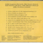 HEIKKI KAUPPINEN MIKA HUUSARI RYTMITARJOTIN CD - pikkukuva 2