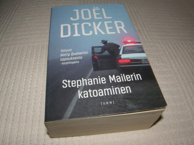 Joël Dicker Stephanie Mailerin katoaminen