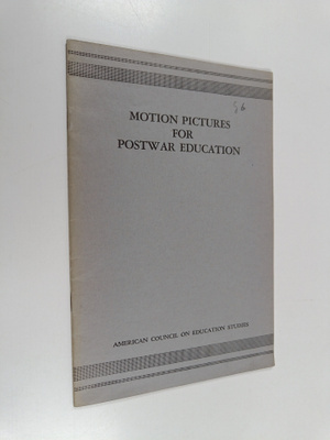 Motion pictures for postwar education