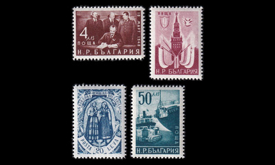 Bulgaria 755-8 ** Sopimus Neuvostoliiton kanssa (1950)
