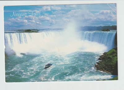 Postikortti, NIAGARA, putous