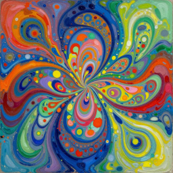 Uusi abstrakti alumiinitaulu 20 cm x 20 cm