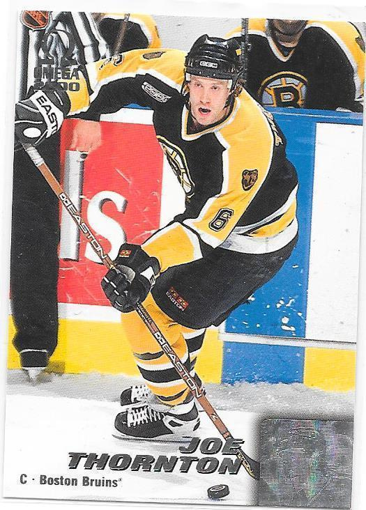 1999-00 Pacific Omega #22 Joe Thornton Boston Bruins
